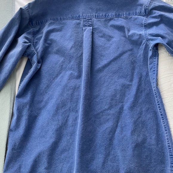 LL Bean Mens M denim shirt - Picture 3 of 4